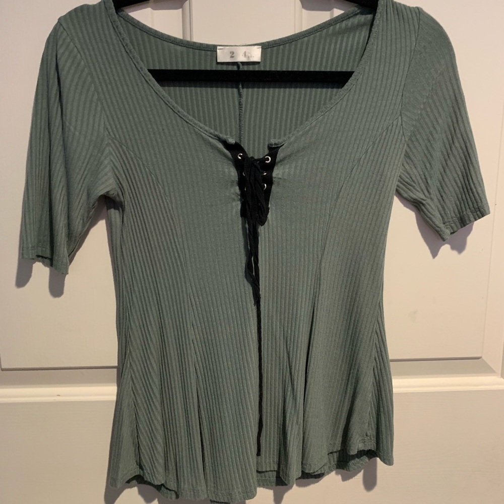 Army Green Top